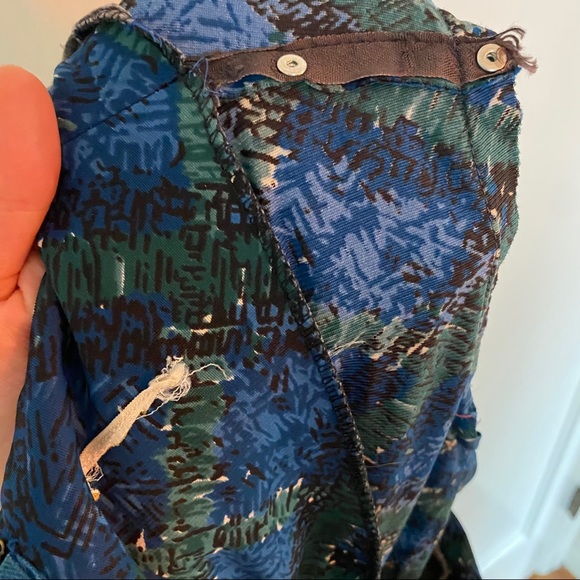 VTG 60’s Day Dress in Mod Scottish Plaid Size m-l - Picture 7 of 13